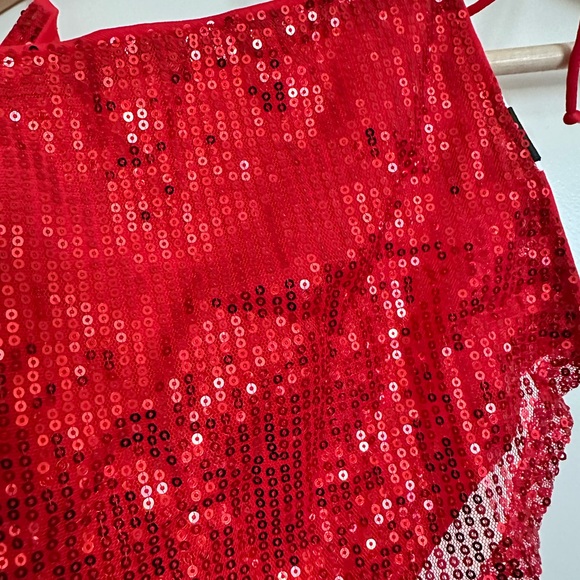 Sequin spaghetti crop top - Picture 4 of 4